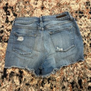 Articles Of Society Blue Distressed Jean Shorts